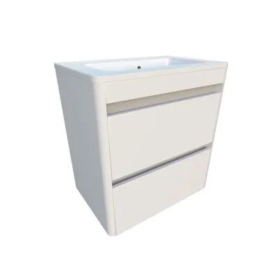 Шафа нижня Fancy Marble Fiji-2 600 з умивальником Annabell 600